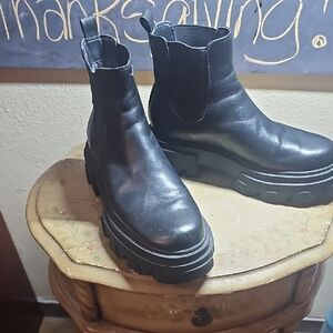 Sam Edelman Black Ankle Boots